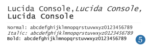 Lucida Console