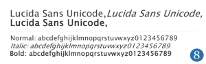 Lucida Sans Unicode