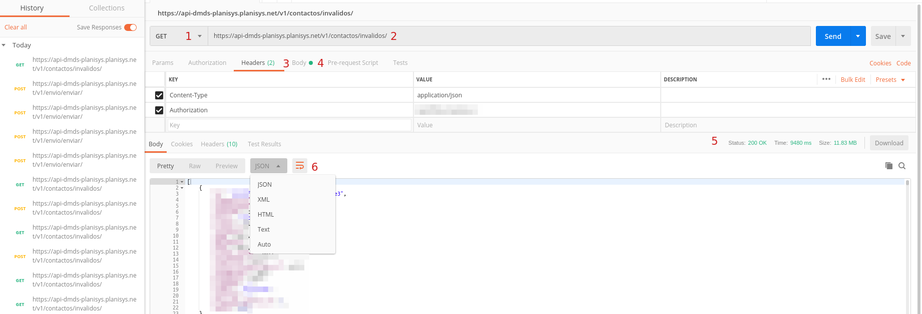 postman interceptor capture requests